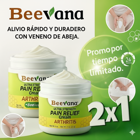 Beevana Crema | Movilidad sin Dolor - OFERTA 2X1 HOY.
